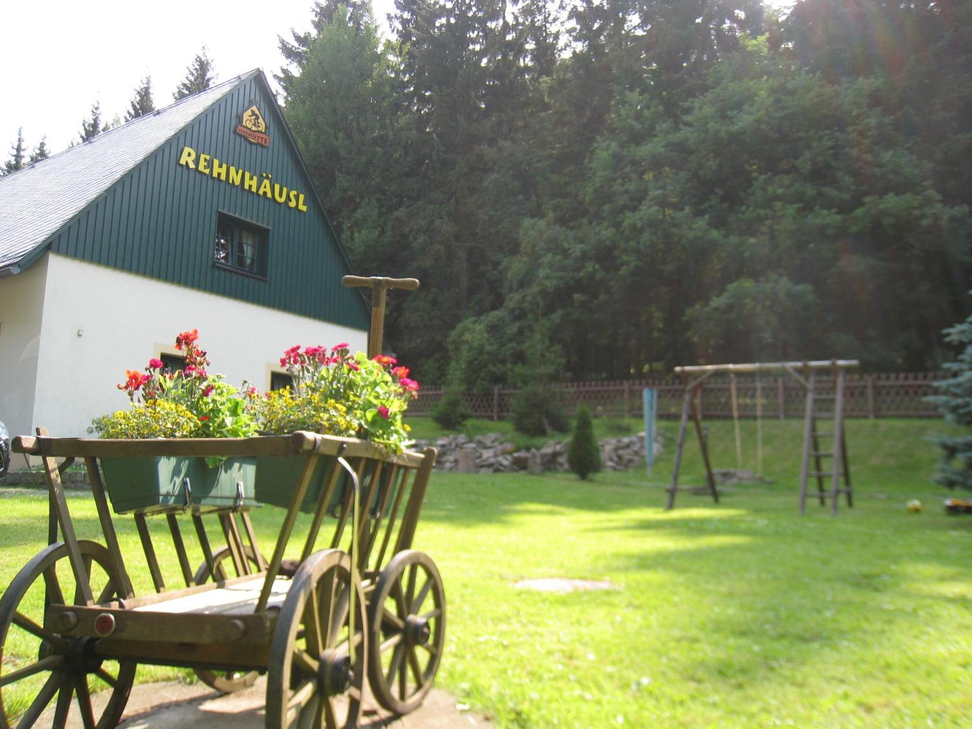 Ferienhaus Bikehuette Rehnhaeusl 盖辛 外观 照片