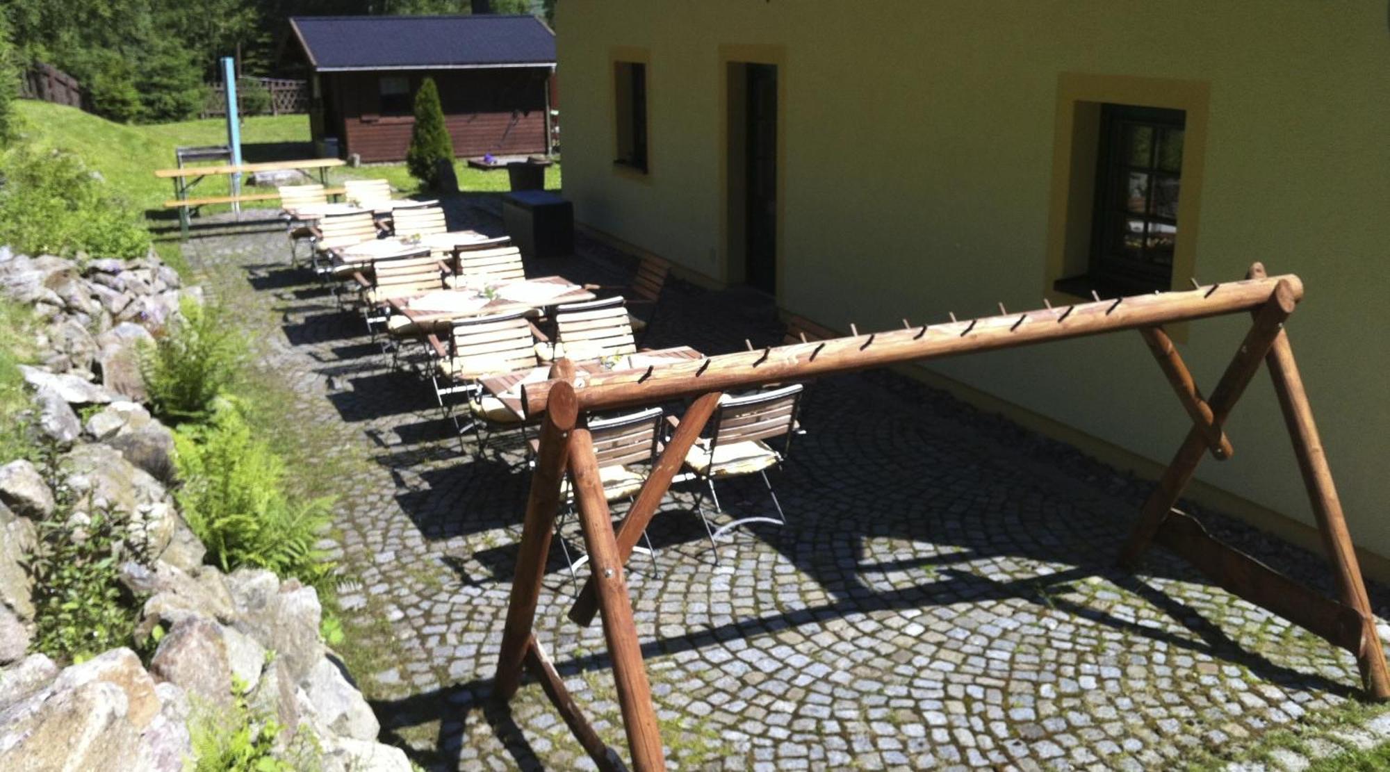 Ferienhaus Bikehuette Rehnhaeusl 盖辛 外观 照片