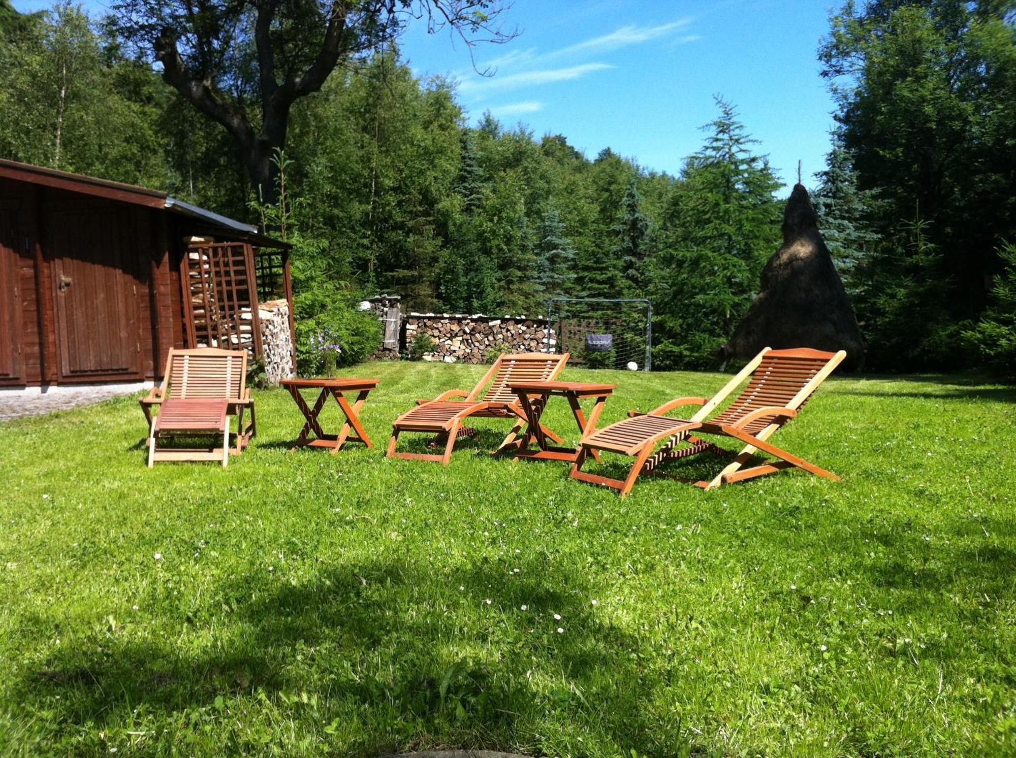 Ferienhaus Bikehuette Rehnhaeusl 盖辛 外观 照片