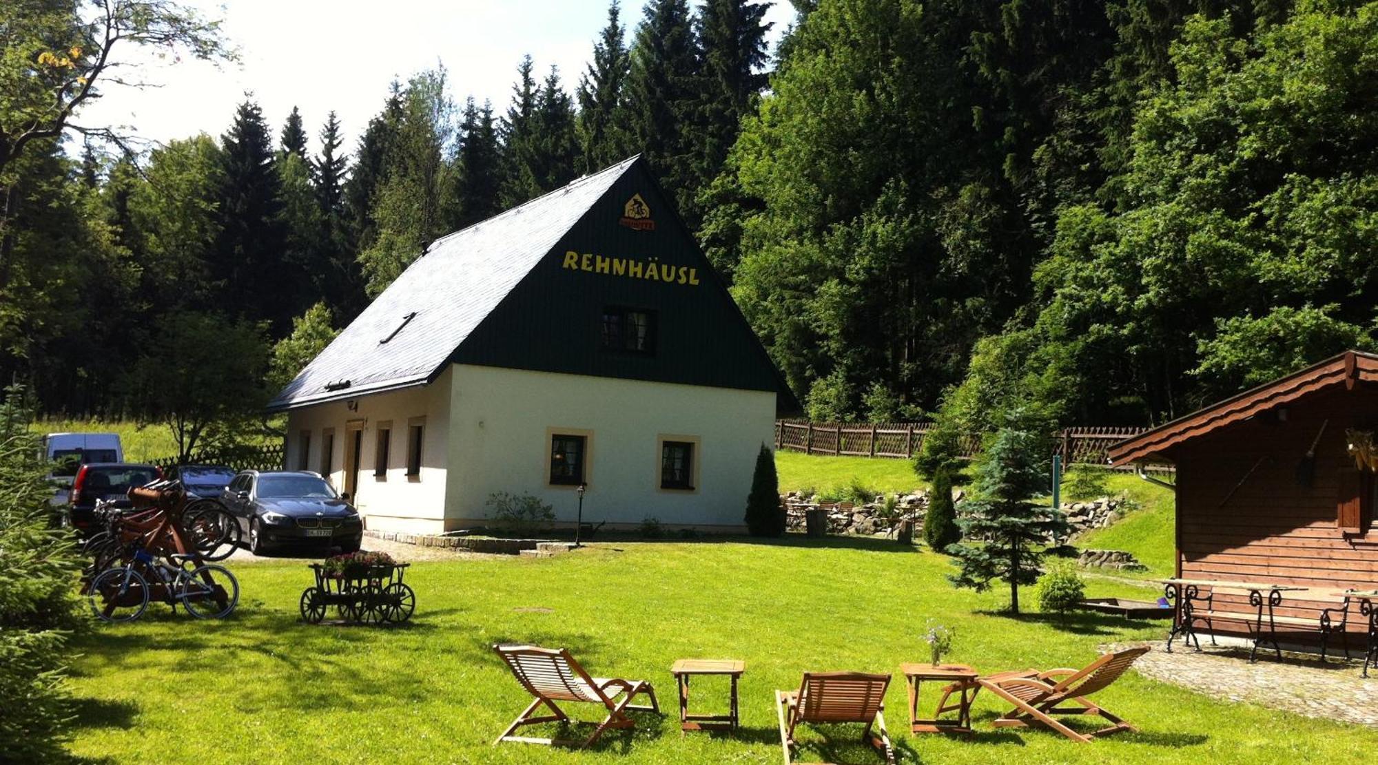 Ferienhaus Bikehuette Rehnhaeusl 盖辛 外观 照片